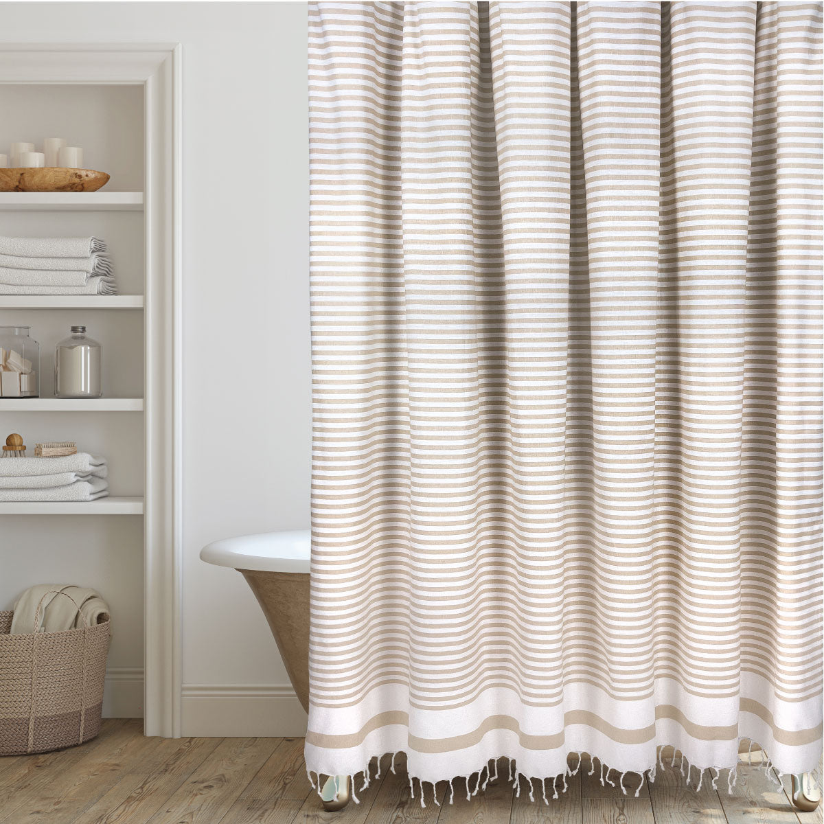 Catalina Stripe Shower Curtain