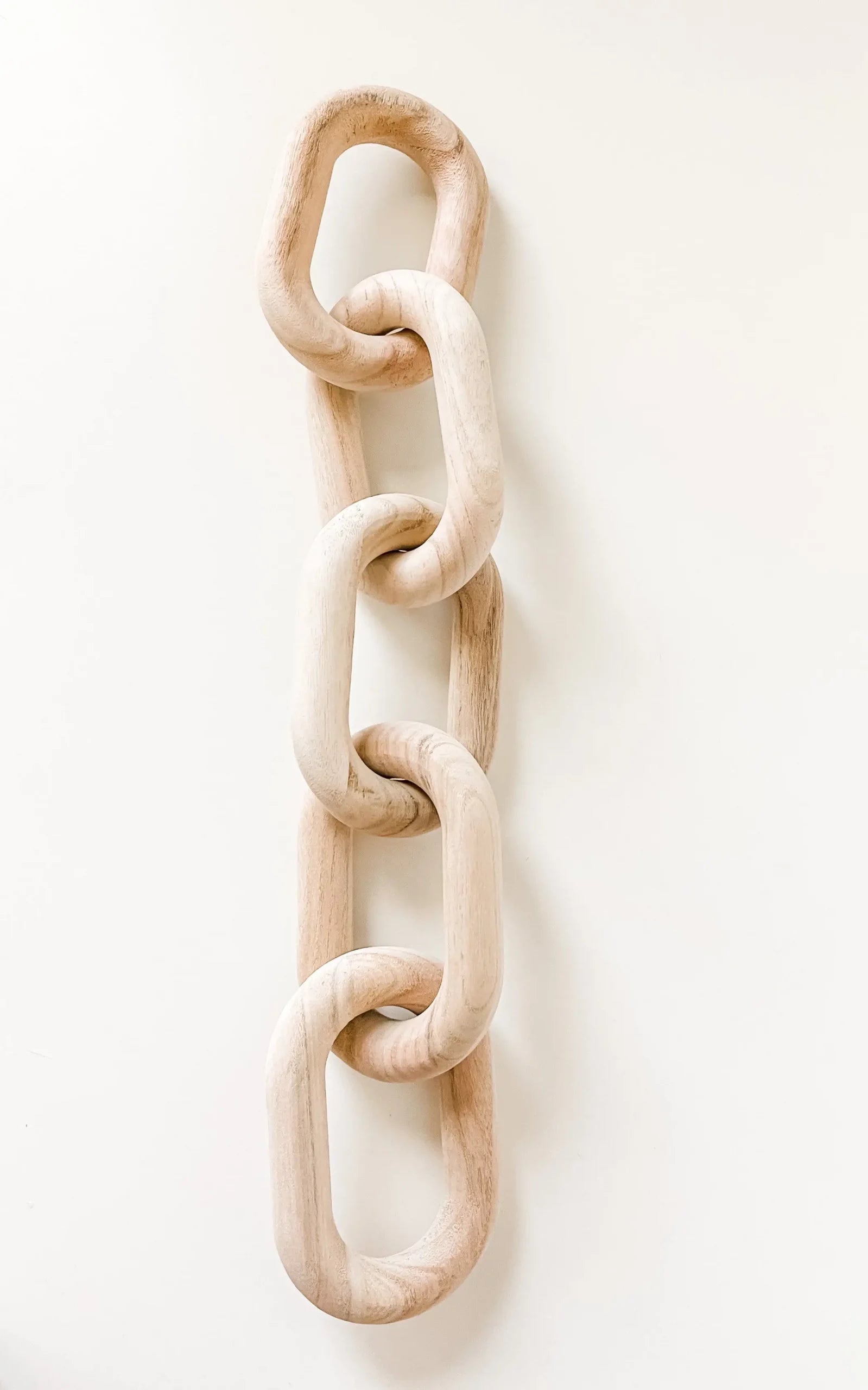 Wood Chain Link Decor, Wood Decor, Wood Decorations, Wood Home Decor