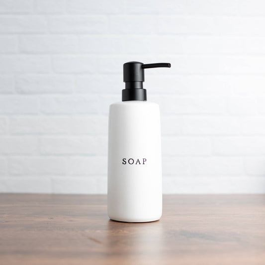 Signature Soap Dispenser - White