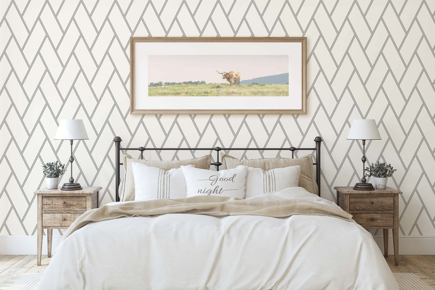 Herringbone Bedroom