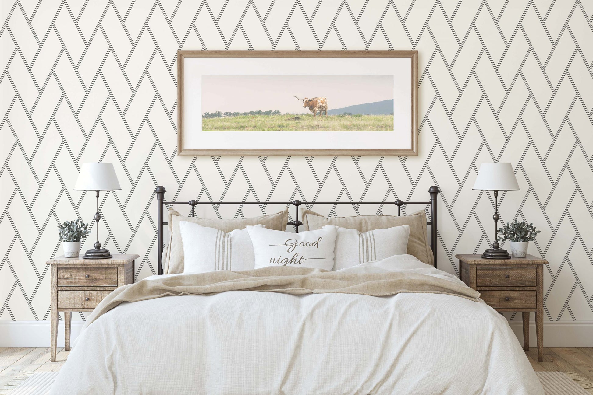 Herringbone Bedroom