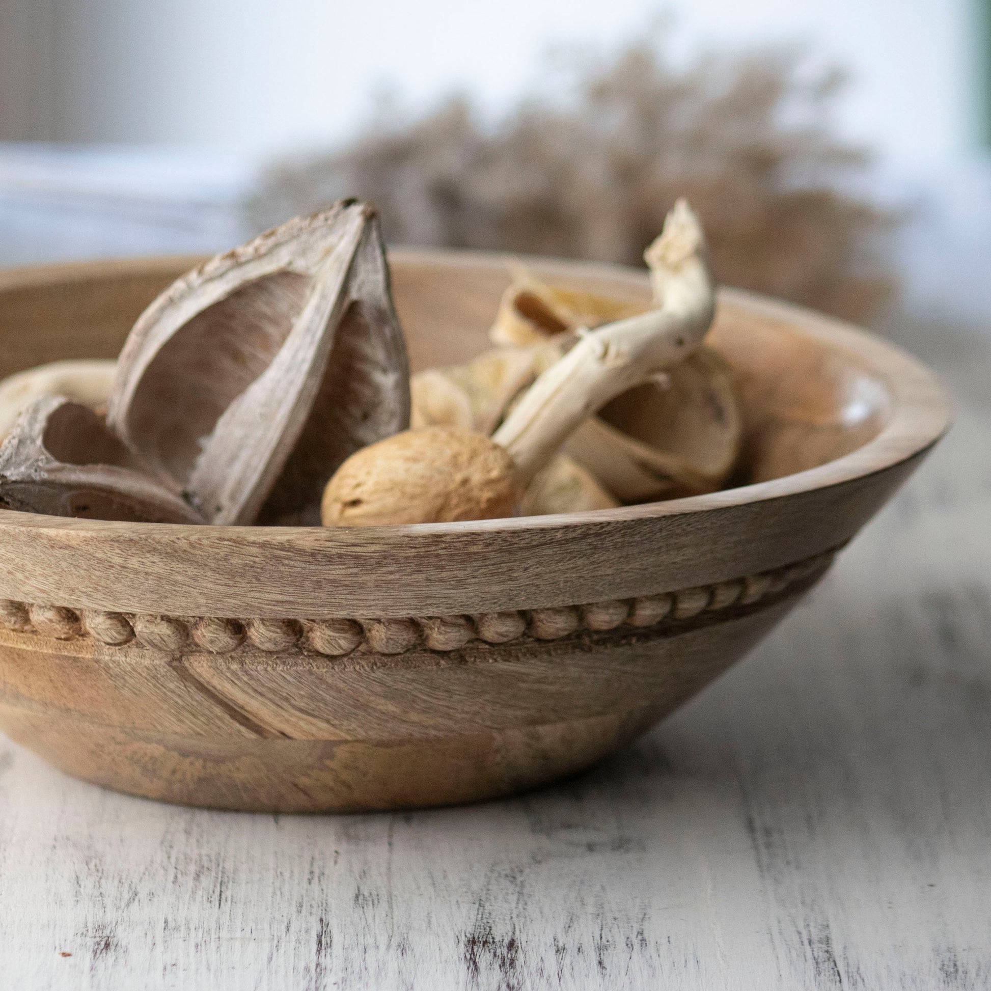 Wood Bead Bowl 1