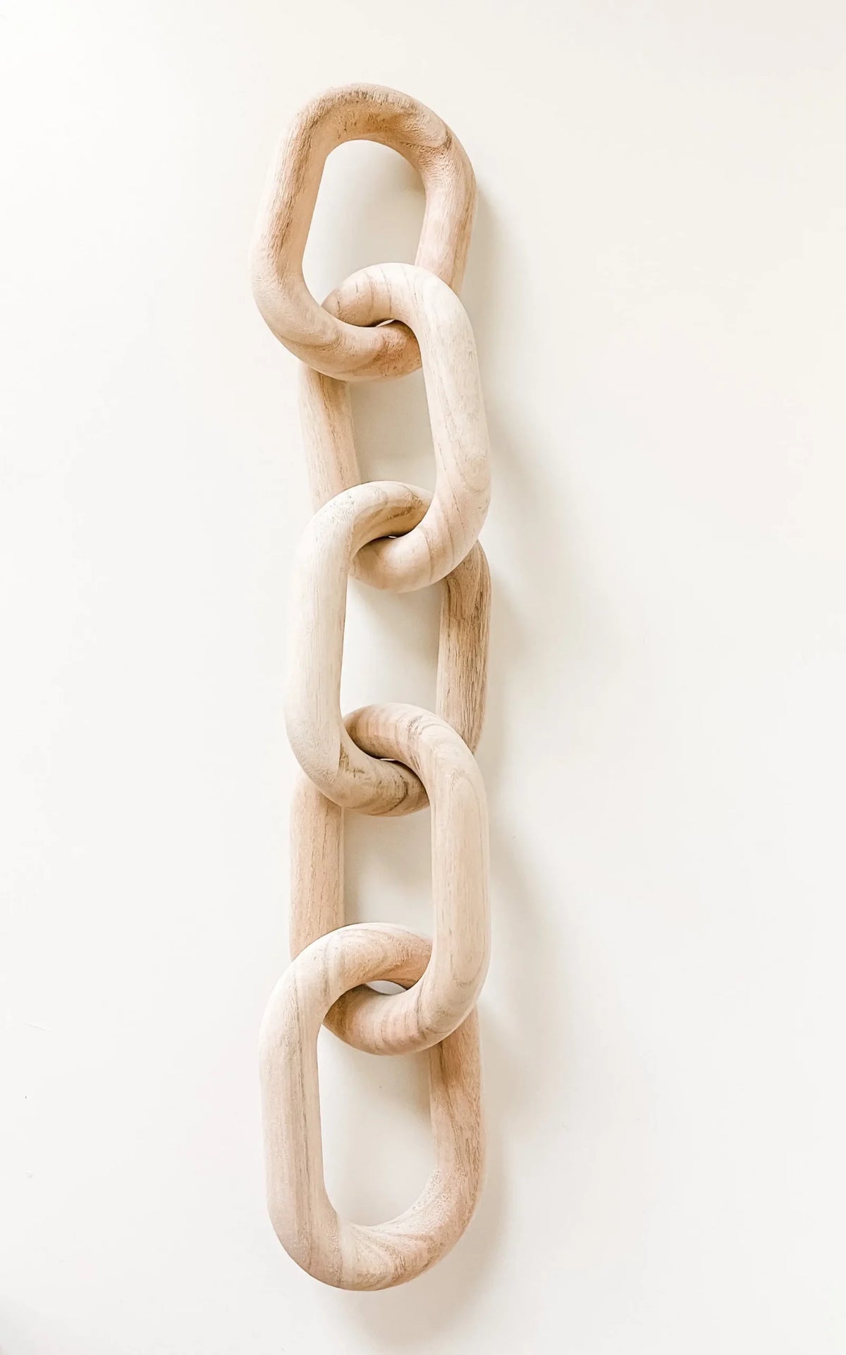 Chain Wood R Natural Wood Link Chain – HOME by Hall & Perry